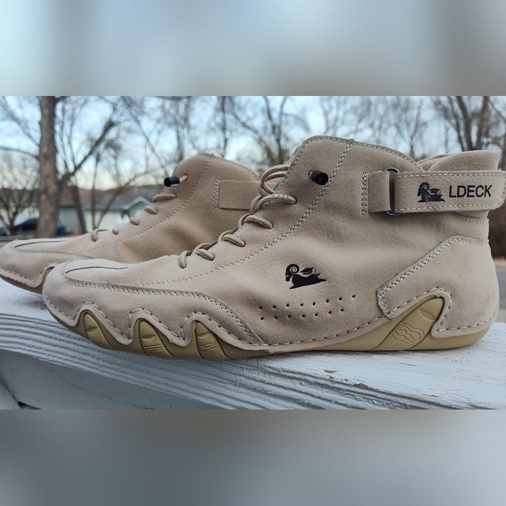 DBeck shoes khaki sport hiking boots Size 46 Mens 12